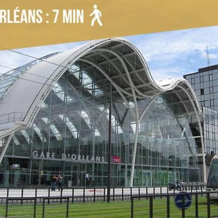 Apartamento Somptueux Studio Hyper Centre Avec Wifi Orléans Exterior foto